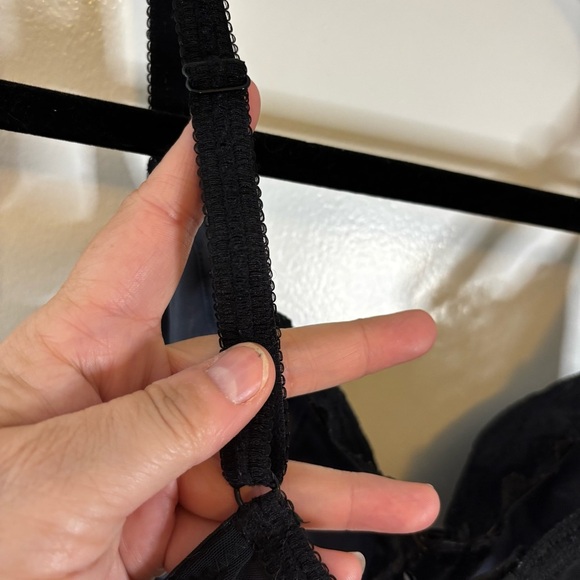 Pour Moi? Black and Gray Lace Trim Underwire Bra - Picture 14 of 16